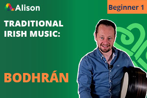 Bodhrán irlandés tradicional | Principiante 1