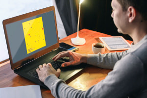 Semplice gioco Catcher che utilizza HTML 5 Canvas e JavaScript