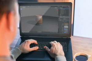 Blender: come creare un barile 3D
