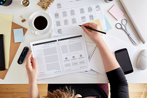 O guia completo para wireframing de UI/UX