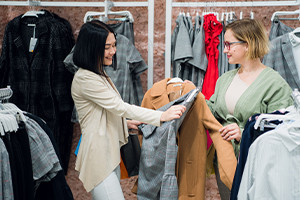 Treinamento para assistente de loja de moda e personal shopper