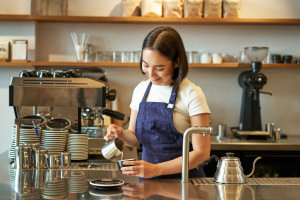 Barista e fabricação de café