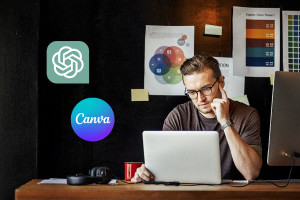 Clase magistral de diseño de redes sociales con Canva y ChatGPT