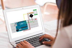Master Arduino-Based Motion and Social Distance Detector