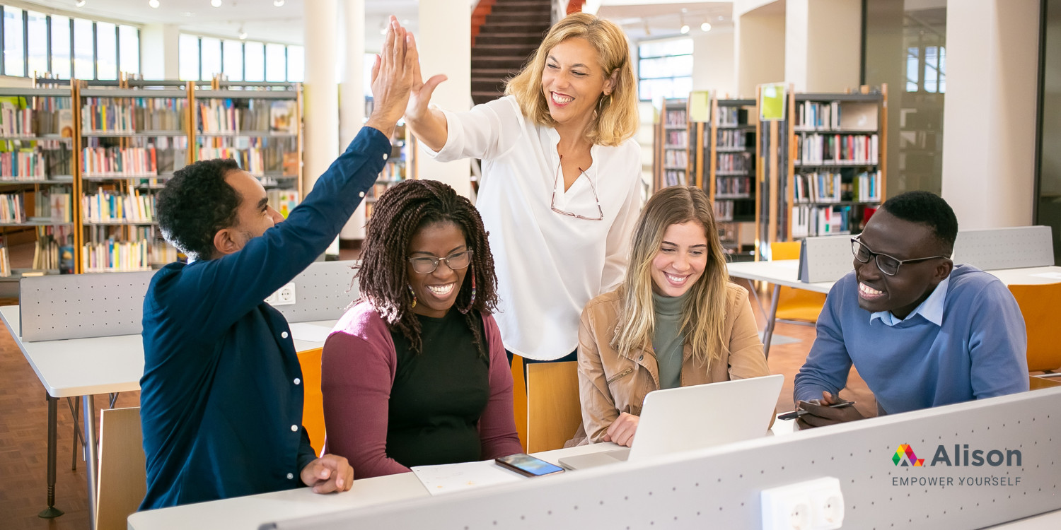 Alison is helping students scale the English Language ladder
