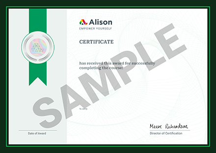 Benefits Of An Alison Diploma/Certificate Benefits Of An Alison Diploma/Certificate